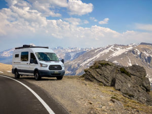 rocky mountain national park campervan trip